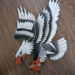 Eagle Painted on Wood cut out